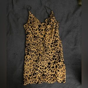 Forever 21 leopard print dress